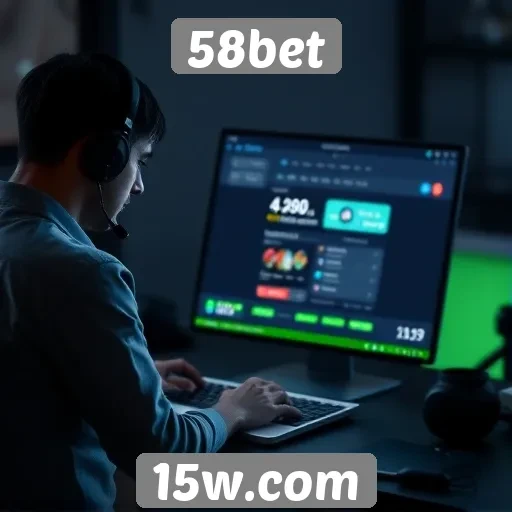 Experiência de usuário no site 58bet