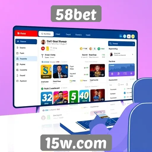 Análise da interface do usuário da 58bet