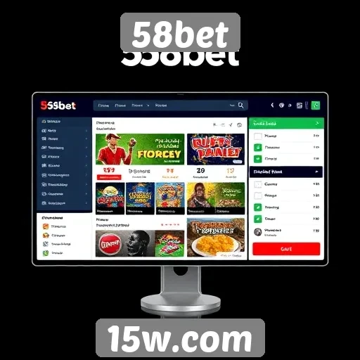 Avaliação da interface do usuário no 58bet